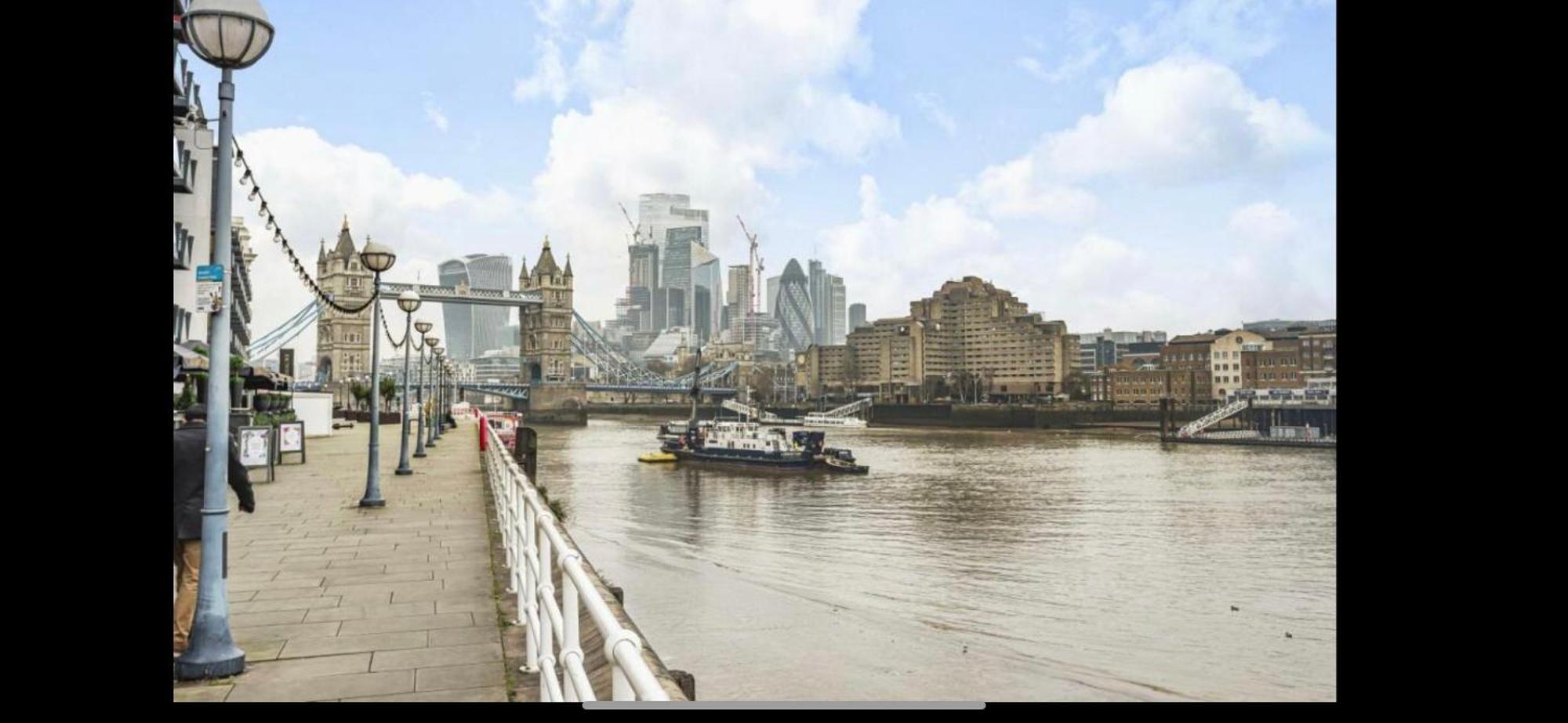 Tower Bridge, Boutique, Shad Thames Butlers Wharf Secure Parking , Balcony View Of Shard, Luxury With Van Parking Upto 4 Vans Ideal For Builders Shopfitters Secure Cctv Apartment Лондон Екстериор снимка