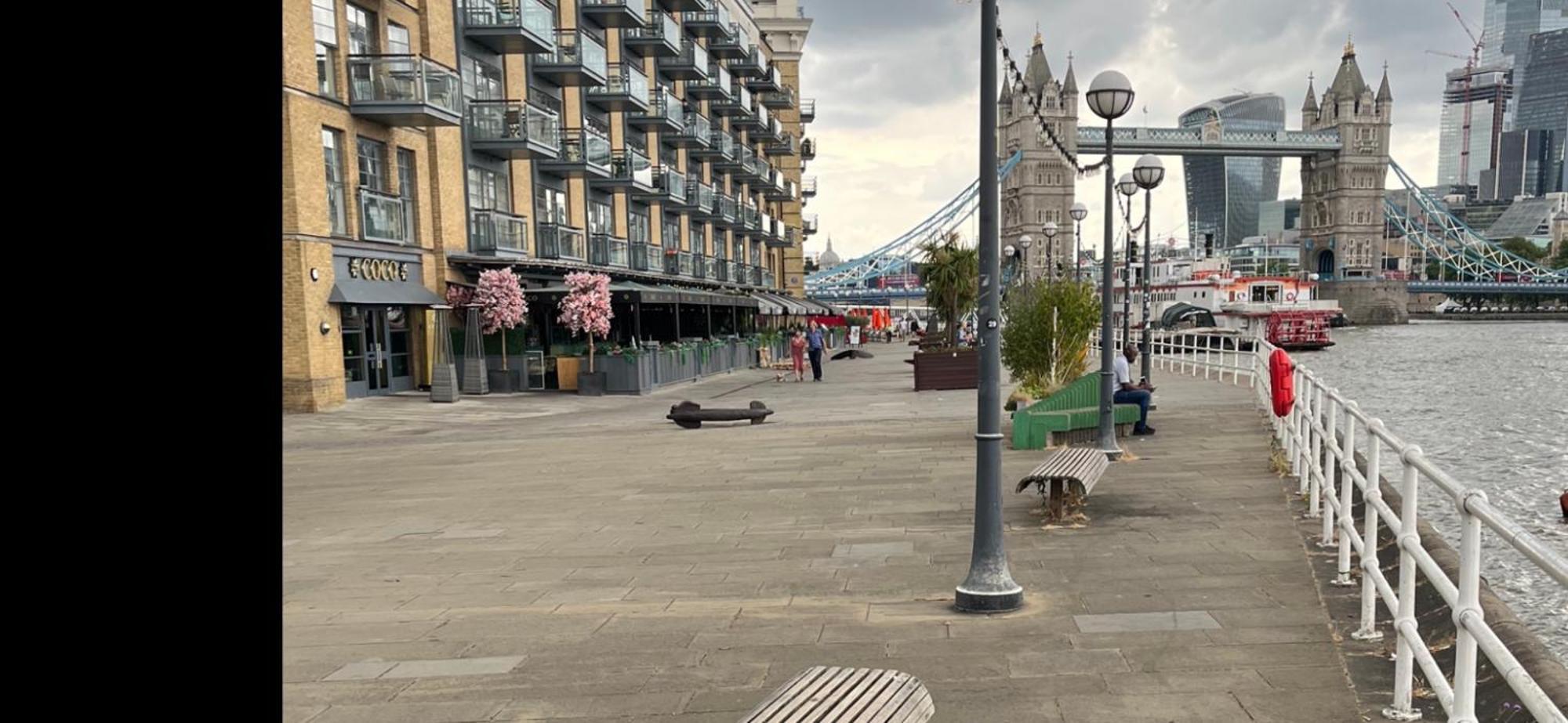 Tower Bridge, Boutique, Shad Thames Butlers Wharf Secure Parking , Balcony View Of Shard, Luxury With Van Parking Upto 4 Vans Ideal For Builders Shopfitters Secure Cctv Apartment Лондон Екстериор снимка